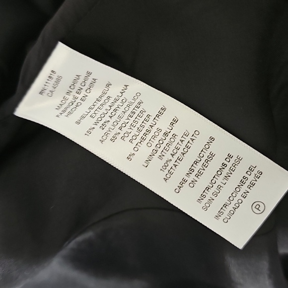 MICHAEL Michael Kors Tweed Jacket - Black Purple Snap Button Size 8‎ NWT - Picture 5 of 7